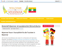 Tablet Screenshot of botschaft-myanmar.de
